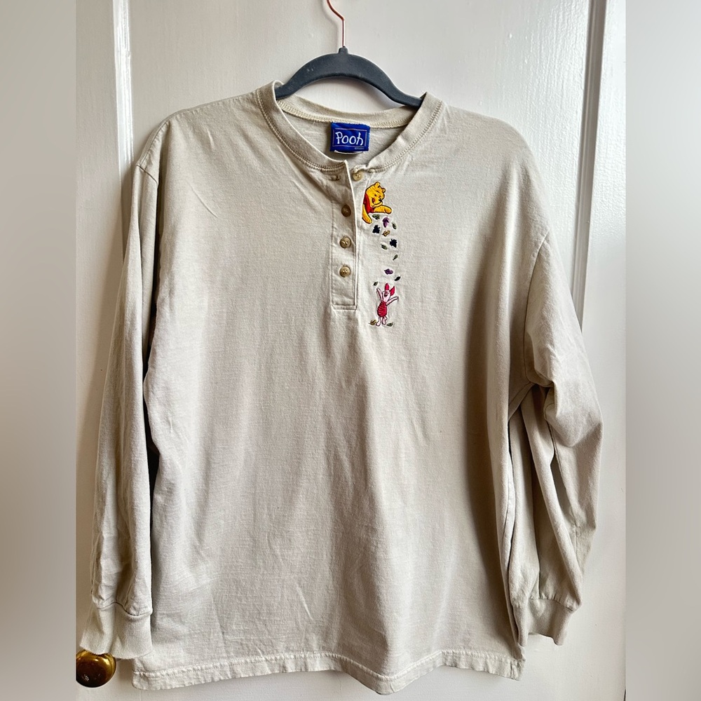 Vintage 90s Disney Winnie the Pooh Long Sleeve Shirt